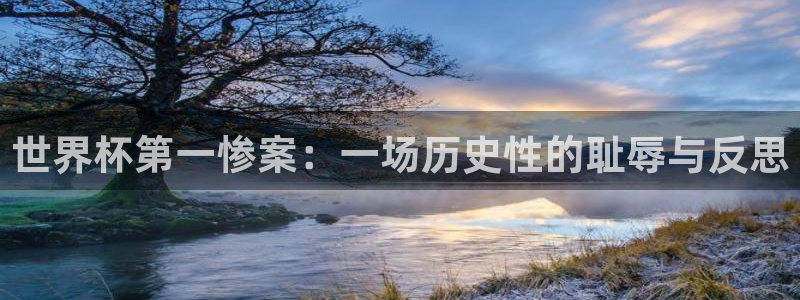 2026世界杯买球：世界杯第一惨案：一场历史性的耻辱与反思